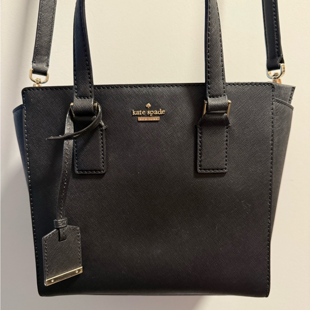 Kate Spade Black Saffiano Leather Tote